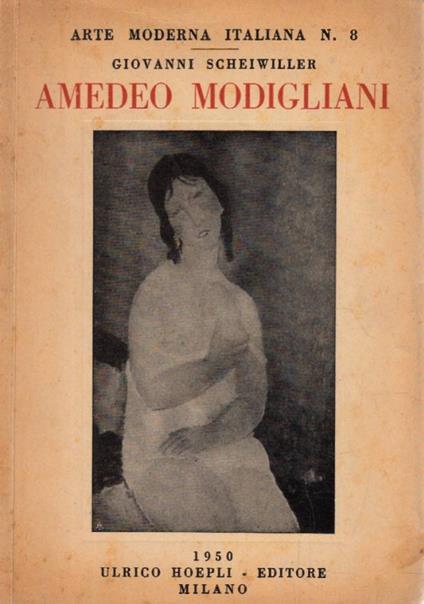 Amedeo Modigliani - Giovanni Scheiwiller - copertina