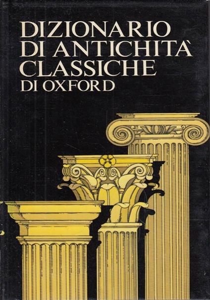 Dizionario di antichità classiche di Oxford - copertina