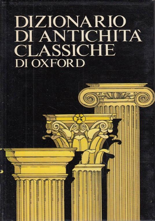 Dizionario di antichità classiche di Oxford - copertina