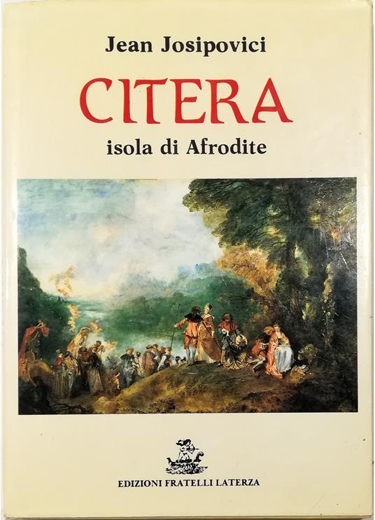 Citera Isola di Afrodite - Jean Josipovici - copertina