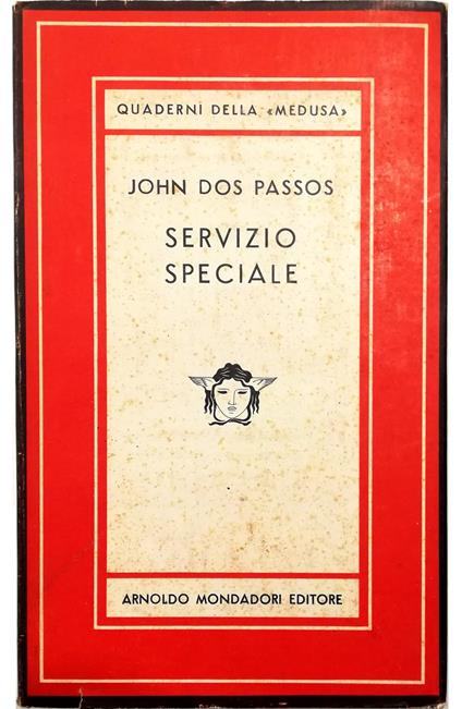 Servizio speciale - John Dos Passos - copertina