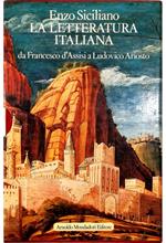 letteratura italiana Volume I Da Francesco d'Assisi a Ludovico Ariosto - volume in cofanetto editoriale