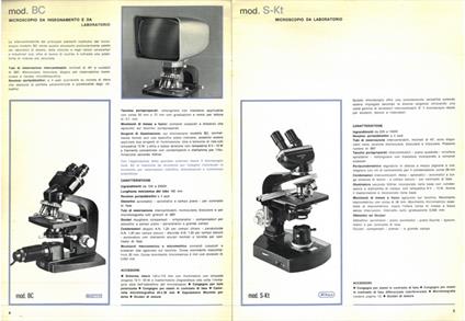 Microscopi da ricerca e da laboratorio - copertina