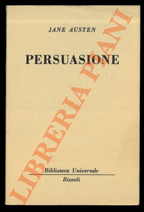 Persuasione - Jane Austen - copertina
