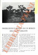 Produzione e redditi di un bosco dell'alto Chianti