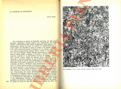 pittura di Dubuffet - Renato Barilli - copertina