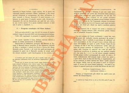 Prospetto cronologico del Giura italiano - Guido Bonelli - copertina