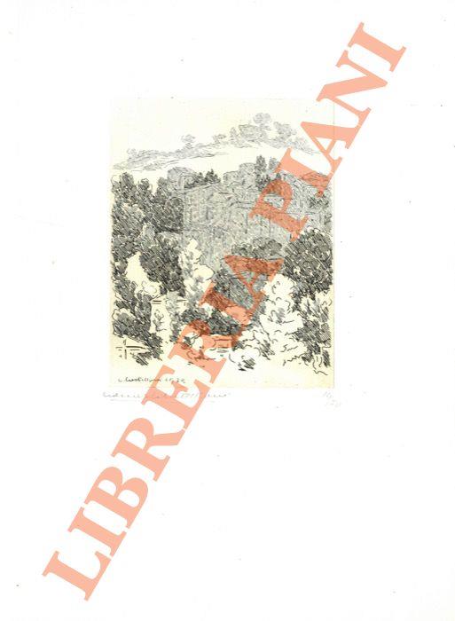 Opera grafica (1928-1973). A cura di Neri Pozza. - Leonardo Castellani - copertina