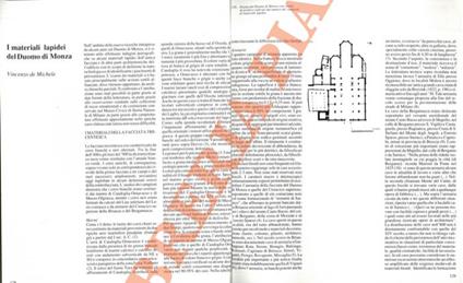 I materiali lapidei del Duomo di Monza - Vincenzo De Michele - copertina
