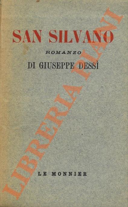 San Silvano. - Giuseppe Dessì - copertina