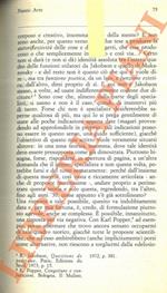 Arte come ambiguità: teorie linguistiche e semiologiche: un'aporia