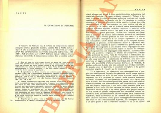 Il Quartetto di Petrassi - Luigi Pestalozza - copertina