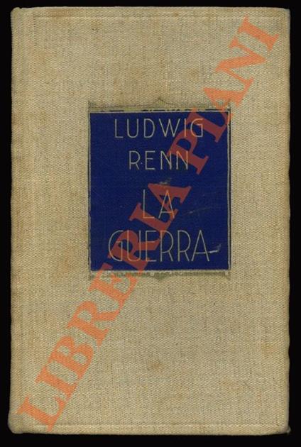 Guerra - Ludwig Renn - copertina