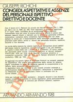 Congedi, aspettative e assenze del personale ispettivo direttivo e docente