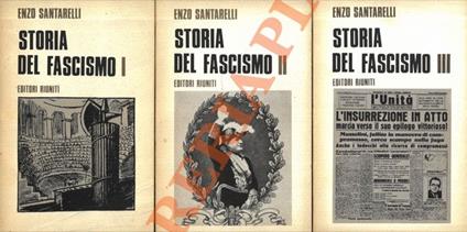 Storia del fascismo - Enzo Santarelli - copertina