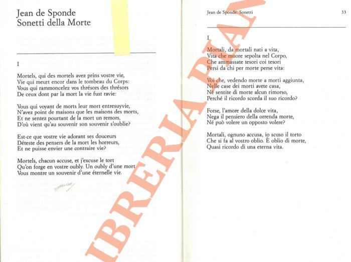 Sonetti della Morte