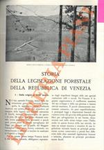 Storia della legislazione forestale della Repubblica di Venezia. I. II