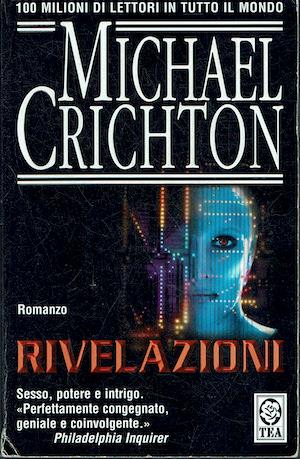 Rivelazioni - Michael Crichton - copertina