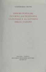 Errori popolari intorno all'economia nazionale al governo delle nazioni considerati sulle presenti controversie fra i laici e i chierici sopra queste materie