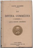 La Divina Commedia - Dante Alighieri - copertina