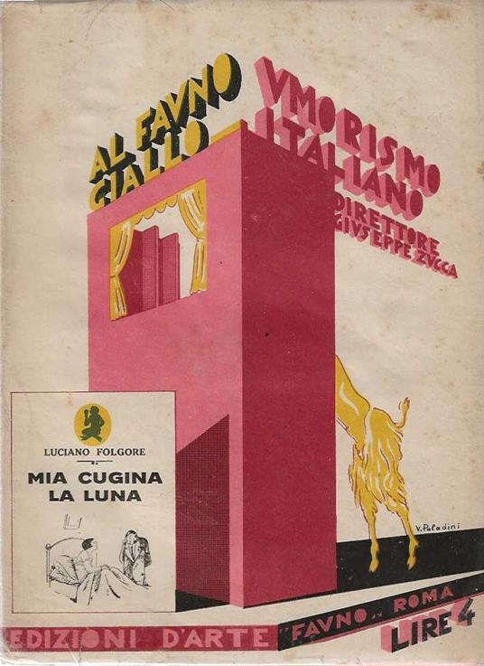 Mia cugina la luna - Luciano Folgore - copertina