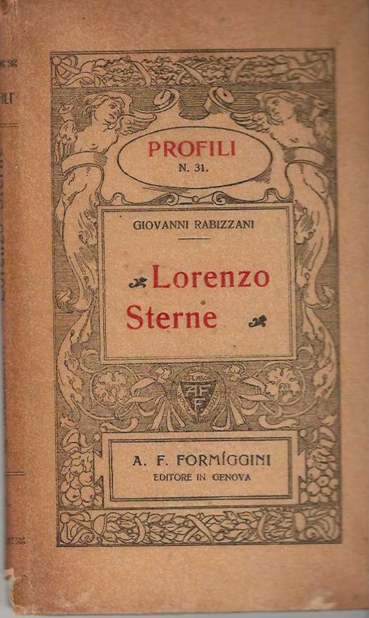 Lorenzo Sterne - Giovanni Rabizzani - copertina