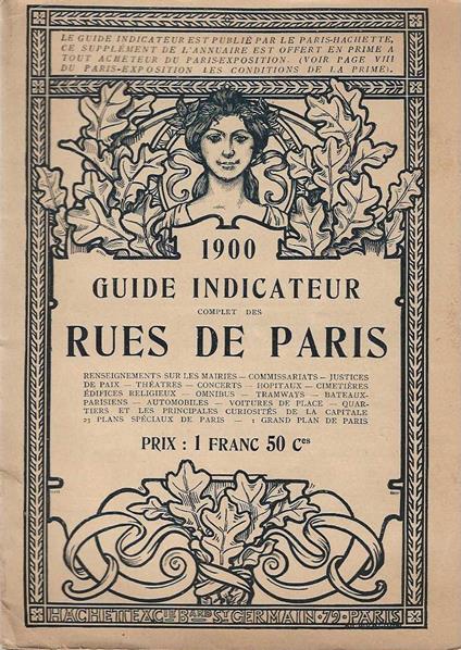 Guide indicateur complet des rues de Paris - copertina