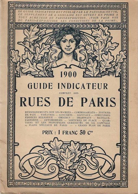 Guide indicateur complet des rues de Paris - copertina