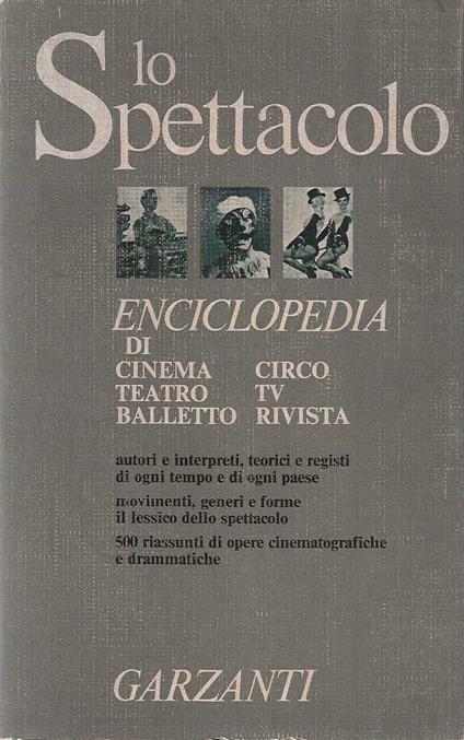 Lo spettacolo - copertina