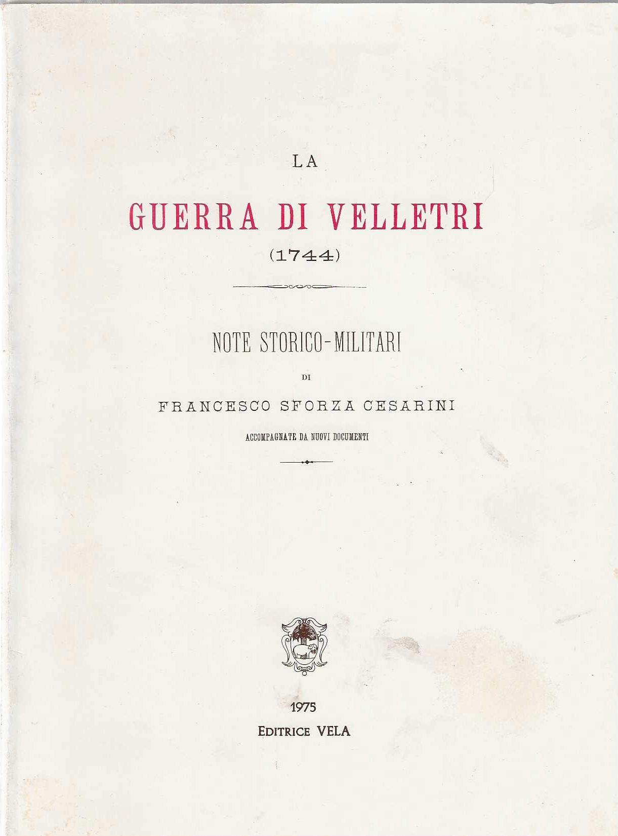 La Guerra di Velletri (1744)