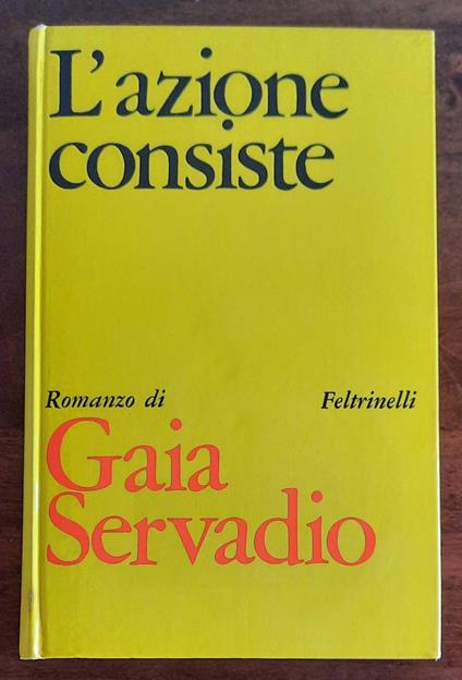 L’azione consiste - Don Giovanni - Gaia Servadio - copertina