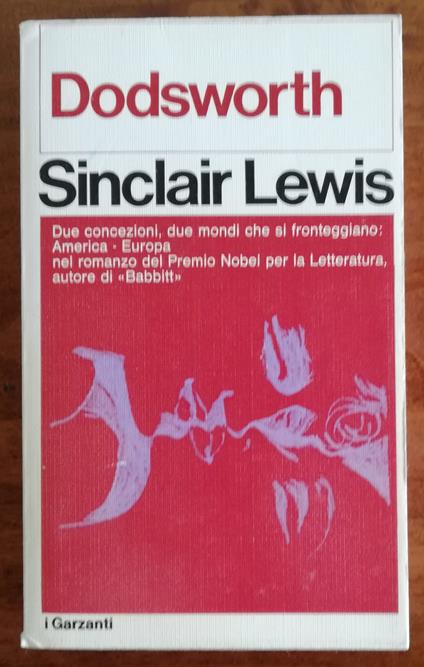 Dodsworth. Il romanzo di un americano in Europa - Sinclair Lewis - copertina