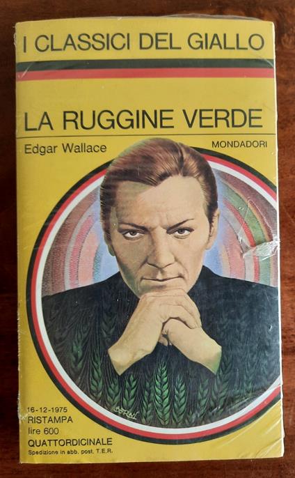 La ruggine verde - Edgar Wallace - copertina