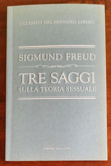 Tre saggi sulla teoria sessuale - Sigmund Freud - copertina