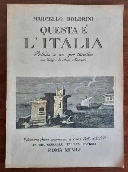 Questa è l'Italia - Marcello Boldrini - copertina