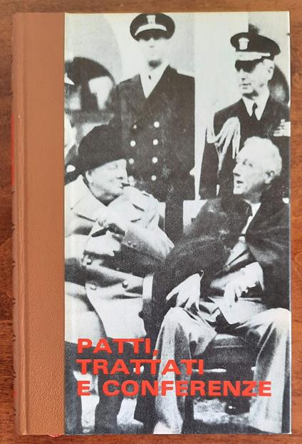 Patti trattati e conferenze - copertina