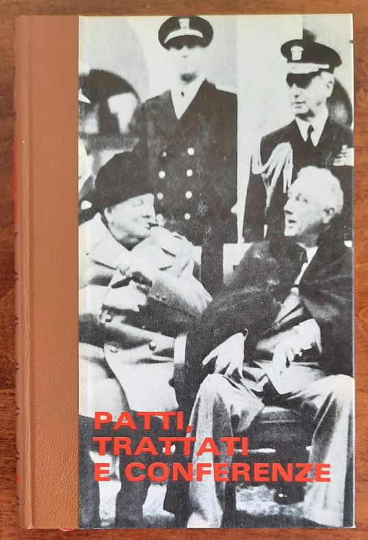 Patti trattati e conferenze - copertina