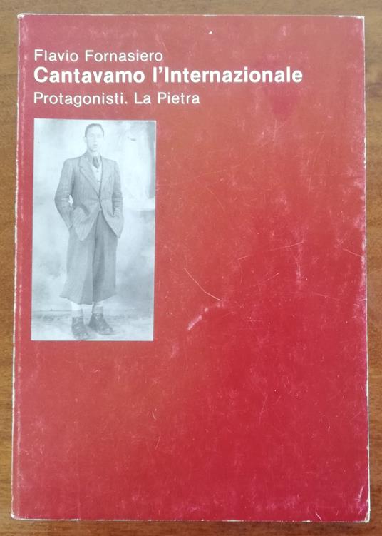 Cantavamo l'internazionale - copertina