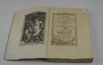 Istoria politica e letteraria della Grecia libera - Carlo Denina - copertina