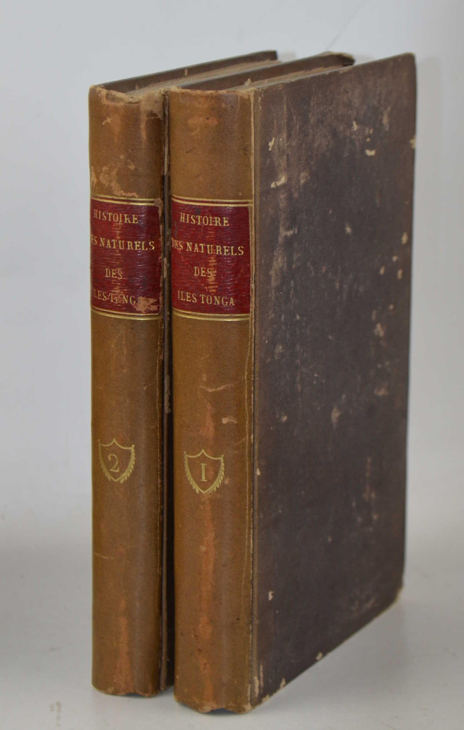 Histoire des naturels des îles Tonga ou des Amis, situées dans l'océan Pacifque, depuis leur découverte par le capitaine Cook; redigee par John Martin, sur les details fournis par William Mariner