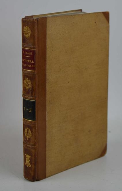 Lettere stelliniane e prospetto della dottrina stelliniana intorno all'origine ed al progresso dei costumi - copertina