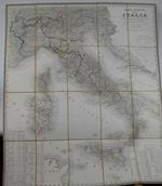 Carta postale dell'italia costruita dietro i migliori materiali…