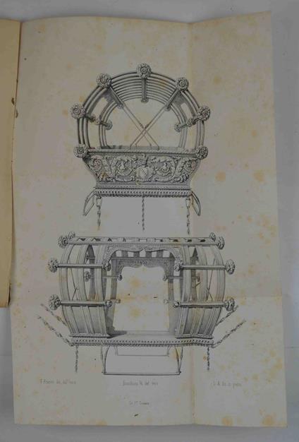 Delle antiche carrozze e segnatamente di due veronesi. Cenni - Giovanni Gozzadini - copertina