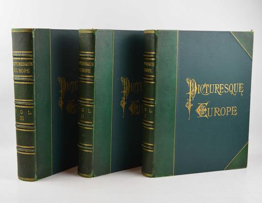 Picturesque Europe. A delineation by pen and pencil of the natural features and the pictoresque and historical places - copertina