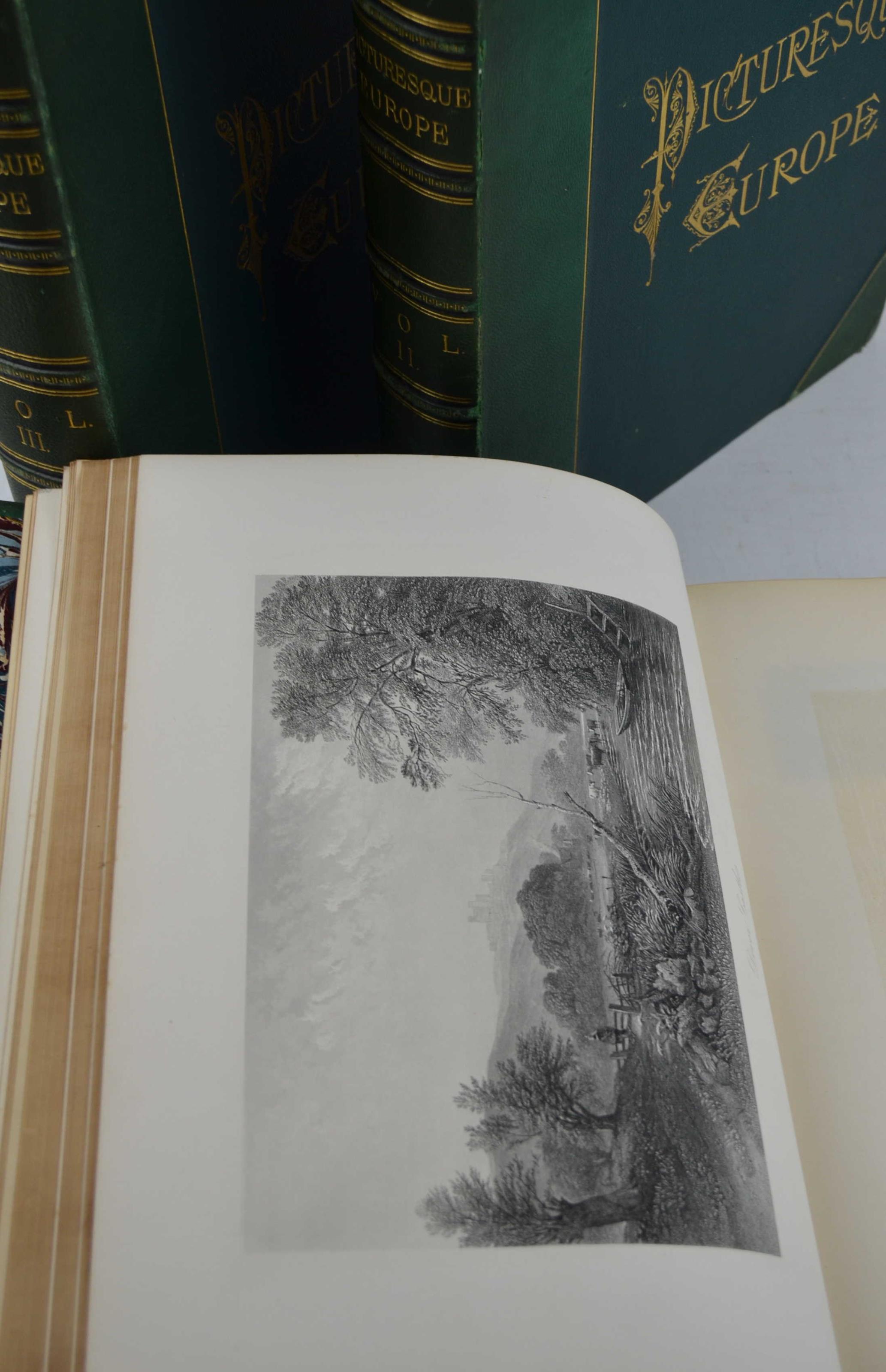 Picturesque Europe. A delineation by pen and pencil of the natural features and the pictoresque and historical places