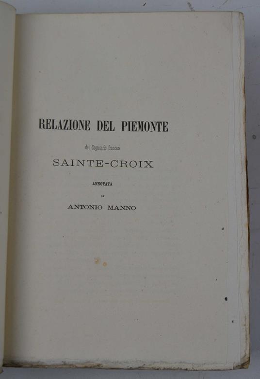 Miscellanea di storia italiana. Tomo XVI - primo della seconda serie - copertina