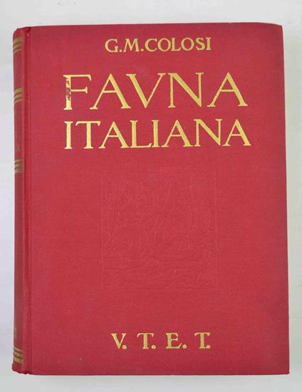 Fauna italiana - copertina