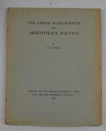 The greek manuscripts of Aristotle's poetics…