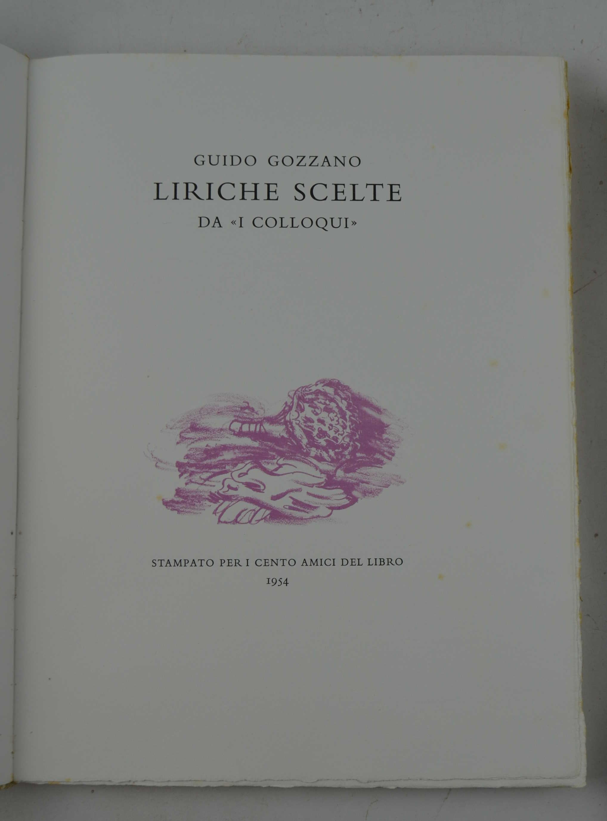 Liriche scelte da "I colloqui"
