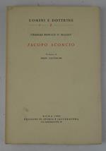 Jacopo Aconcio. Traduzione di Delio Cantimori